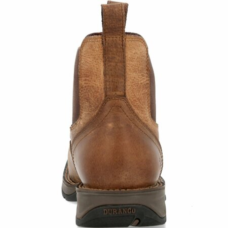 Durango Red Dirt Rebel by Square-Toe Western Boot, OLD TOWN BROWN/TAN, W, Size 6.5 DDB0460